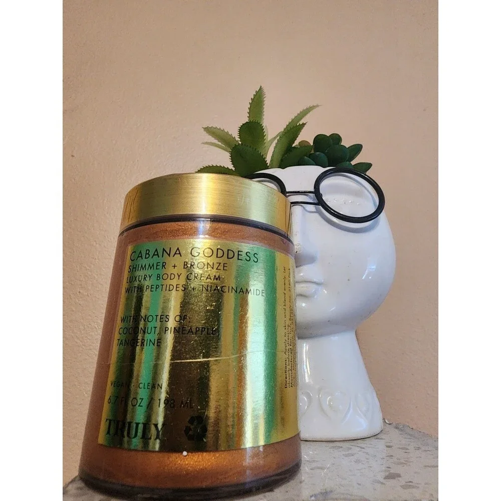 Truly Cabana Goddess Shimmer Bronze Body Cream  6.7 fl oz Sealed Discontinued